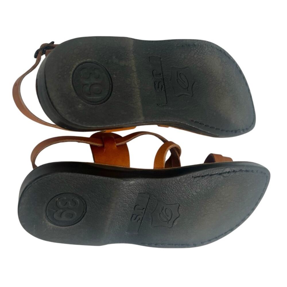 Jerusalem sandals Tzippora - Leather Strappy Slingback Sandal Sz 39 - Picture 5 of 5